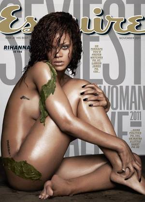 black lebron cunfused the girls - Rihanna Esquire
