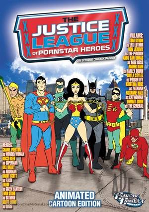hero - Justice League of Porn Star Heroes - DVD cover