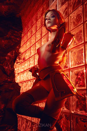 Dota Cosplay Porn - View Lina cosplay photoshoot by Dzikan (Dota 2) for free | Simply-Cosplay