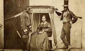 19th Century Porn Brazil - A woman and her slaves, Brazil, 1860. 780x450. : r/HistoryPorn