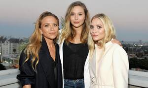 Mary Kate And Ashley Olsen Lesbian Porn - Elizabeth Olsen opens up about her relationship with Mary-Kate and Ashley  Olsen