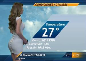 Mexican Weather Girl Porn - OnlyFans 'World's Sexiest Weather Girl' Brings the Heat
