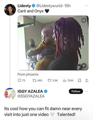 Iggy Azalea Disgusting Porn Captions - Iggy Azalea Calls Out Playboi Carti for Video With Onyx - XXL