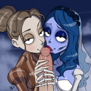 Corpse Bride Rule 34 Porn - Victoria & Emily [Tim Burton's Corpse Bride] (Aeolus) : r/rule34