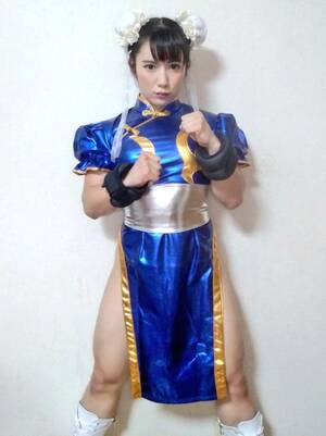 Japanese Street Fighter Cosplay Porn - Muscular idol Reika Saiki makes perfect femdom fantasy with Chun-Li cosplay  â€“ Tokyo Kinky Sex, Erotic and Adult Japan