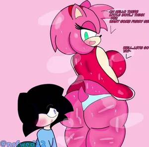 Amy Rose Furry Porn - Angelonce (OC) and amy rose