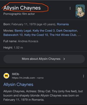 Allysin Chaynes Porn Star Bio - Ahead of her time : r/AliceInChains