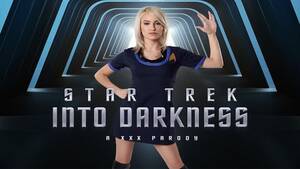 Babe Star Trek Porn - Blonde Babe Kiara Cole as STAR TREK CAROL wants Captain Torpedo inside of  her VR Porn - Pornhub.com