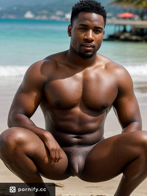 big black cocks on beach - Big Black Cock: Young Ebony Hunk Gives Mind-Blowing Beach Blowjob | Pornify  â€“ Free PremiumÂ® AI Porn