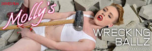 mollys wrecking ballz - Molly's Wrecking Ballz - A XXX Parody Image