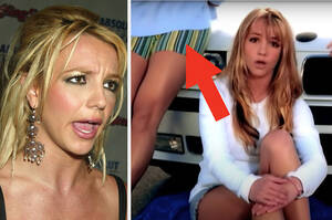 britney spears upskirt pussy shots - What Happened With The Crotch Scratch In The Britney Spears Video