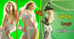 jessica alba spanked video - Jessica Alba Sexy GIFs Sin City Movie Cow Girls Stage Dance Hot Best