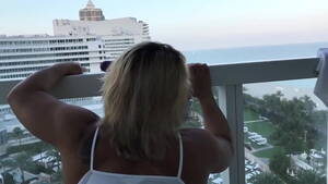 Hotel Balcony - Fucking On Our Hotel Balcony In Miami - XVIDEOS.COM