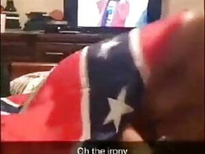 confederate interracial bbc - Girl sucks bbc in confederate flag | xHamster
