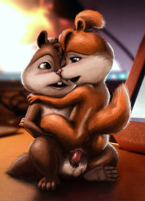 Alvin And The Chipmunks Having Sex - Rule 34 - alvin and the chipmunks alvin seville anthro anthro on anthro  anus balls brittany miller buckteeth chipmunk duo erection female highres  male male penetrating mammal open mouth penetration penis pussy