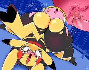 Kirby Pikachu Porn - Rule34 - If it exists, there is porn of it / kirbot12, kirby, pikachu,  pikachu libre / 4287635