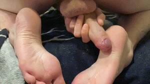 foot cum - Teen Amateur Cum On Long Sexy Feet Gay Porn Gif | Pornhub.com