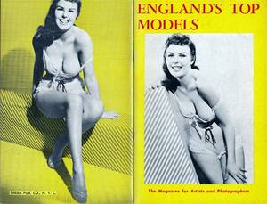 1950s Porn Mags Models - AdultStuffOnly.com - England's Top Models (vintage pinup digest magazine,  1950s) 126126