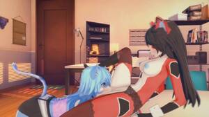 furry hentai lesbians nurse - (3D Hentai)(Furry) Furry lesbian