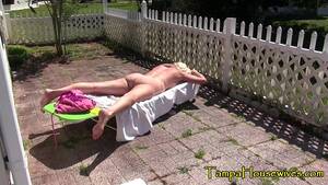 naked sunbathing - Nude Sunbathing Makes Her Super Horny - XVIDEOS.COM
