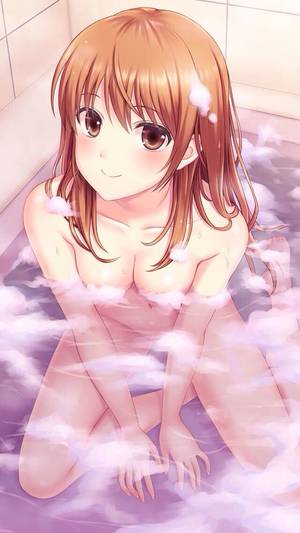 anime sitting nude - Cute Girls, Anime Girls, Boobs, All Alone