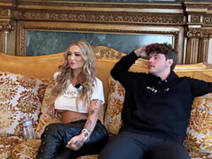 big tits social media - Social Media Influencer JazJizzes Huge Tits Tat Fucks On Podcast on Porn  Hub Live