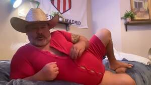 German Couple Porn Cowboy Hat - Cowboy Barnyard Chub Daddy has Fun to Country Music - Pornhub.com