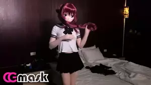 doll mask xxx cartoon - Mask off kigurumi doll anime mask japan baby | xHamster