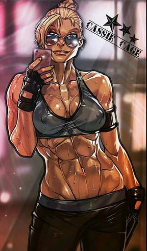 Cassie Cage Porn Art - The lovely Cassie Cage