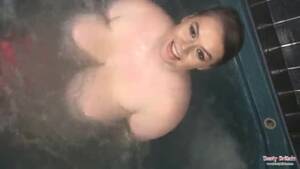 bbw ass tits hot tub - Big tits british bbw gina g having fun in the hot tub - LubeTube