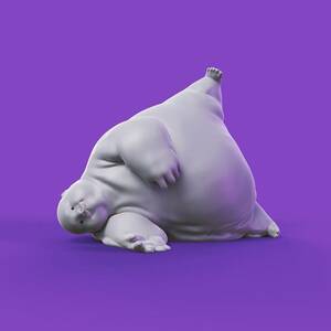 fat nudist colony - chubby - super-animals | OpenSea