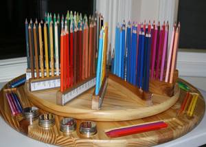 Carousel All Holes Filled Porn - Dianna Soisson Art Studio: Color Pencil Carousel