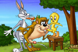 Gay Porn Just Cartoon Dicks Aladdin - Bugs and friends have gay sex