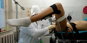 Medical Masturbation Porn - Masturbation On The Gynecological Chair HD SEX Porn Video 5:03