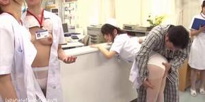 Asian Hospital Nurse - Time stop at hospital with nurses - Tnaflix.com