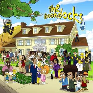 boondocks xxx black cartoons - The boondocks Simpsons style