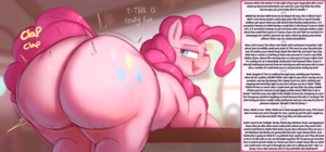 Mlp Pony Porn Captions - No puny penis's for this pink pony! [MLP] [Ass] [Teasing] [SPH] Artist:  welost : r/yiffcaptions