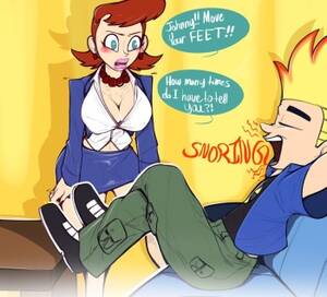 johnny test footjob - Johnny Test Reprimand - HentaiEnvy