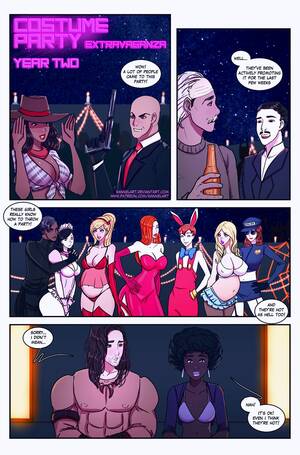 Costume Party Tits - Costume Party Extravaganza Year Two porn comic - the best cartoon porn  comics, Rule 34 | MULT34