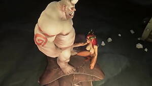 big ogre cock - Sexy redhead elf rides Ogre Cock | Warcraft Parody - XVIDEOS.COM