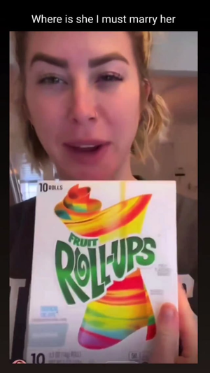 most bitches sucking one dick - Y'all ever taken a fruit roll-up... : r/funny