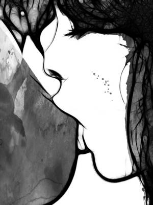 black kissing white tits - Sweet Love Lover Lovers Woman Women Girl Female Lips Kiss Nippl Boobs Tits  Nude Naked Erotic Black White Face Suck Sensual Hot Babe Painting  Expressionism ...