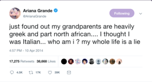 Ariana Grande Porn Tan Lines - Rethinking Transracialism: Ariana Grande and Racial Ambiguity â€“ Cult Plastic