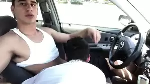 Blowjob While Driving Gay Porn - Road Head | xHamster