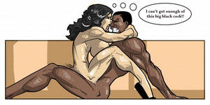 cartoony big black tits nude - big boobs â€“ Cartoon Porn Comics