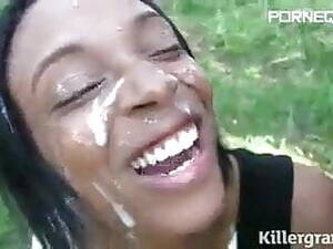 british ebony facial - UK ebony cum shot compilation | xHamster