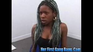 ebony first gangbang - marie's first gangbang - XVIDEOS.COM