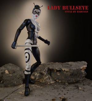 Lady Bullseye Porn - Lady Bullseye (Marvel Legends) Custom Action Figure