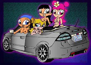 Cars Porn - ... naked toons with european cars (because nothing sells euro cars than  naked women) think of this as a demo....i'll know this wouldn't be the last  of them