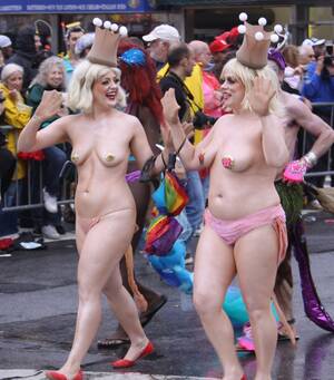 fat nudist on parade - Nude Girl Parade - 58 porn photos